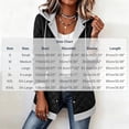 thumbnail image 4 of Ihhxva Women's Hooded Quilted Jacket, Snap Front Mid-Length Coat with Detachable Hood and Pockets, Long Sleeve Casual Outerwear S - 3XL, 4 of 8