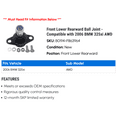 thumbnail image 2 of Front Lower Rearward Ball Joint - Compatible with 2006 BMW 325xi AWD, 2 of 2