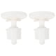 thumbnail image 1 of Juego de tornillos y tuercas de bisagra para asiento de inodoro, plástico, 2 uds., 39x39mm, 1 of 6