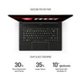 thumbnail image 5 of MSI 15.6" Full HD Gaming Laptop, Intel Core i7 i7-8750H, 16GB RAM, NVIDIA GeForce RTX 2080 8 GB, 256GB SSD, Windows 10 Pro, Matte Black, GS65 Stealth-005, 5 of 6