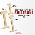thumbnail image 5 of Bullibone Nylon Bone Dental Hygiene Dog Chew Toy with easy to Grip Bottom, Peanut Butter Large, 5 of 6