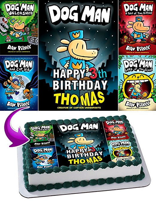 dogman birthday cake