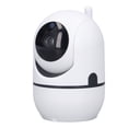 thumbnail image 2 of Monitor para bebés Panorámica de 360 grados Vertical de 65 grados 1080P Visión nocturna Pan Tilt Zoom Cámara WiFi para el hogar Blanco 100‑240V Enchufe de EE. UU., 2 of 5