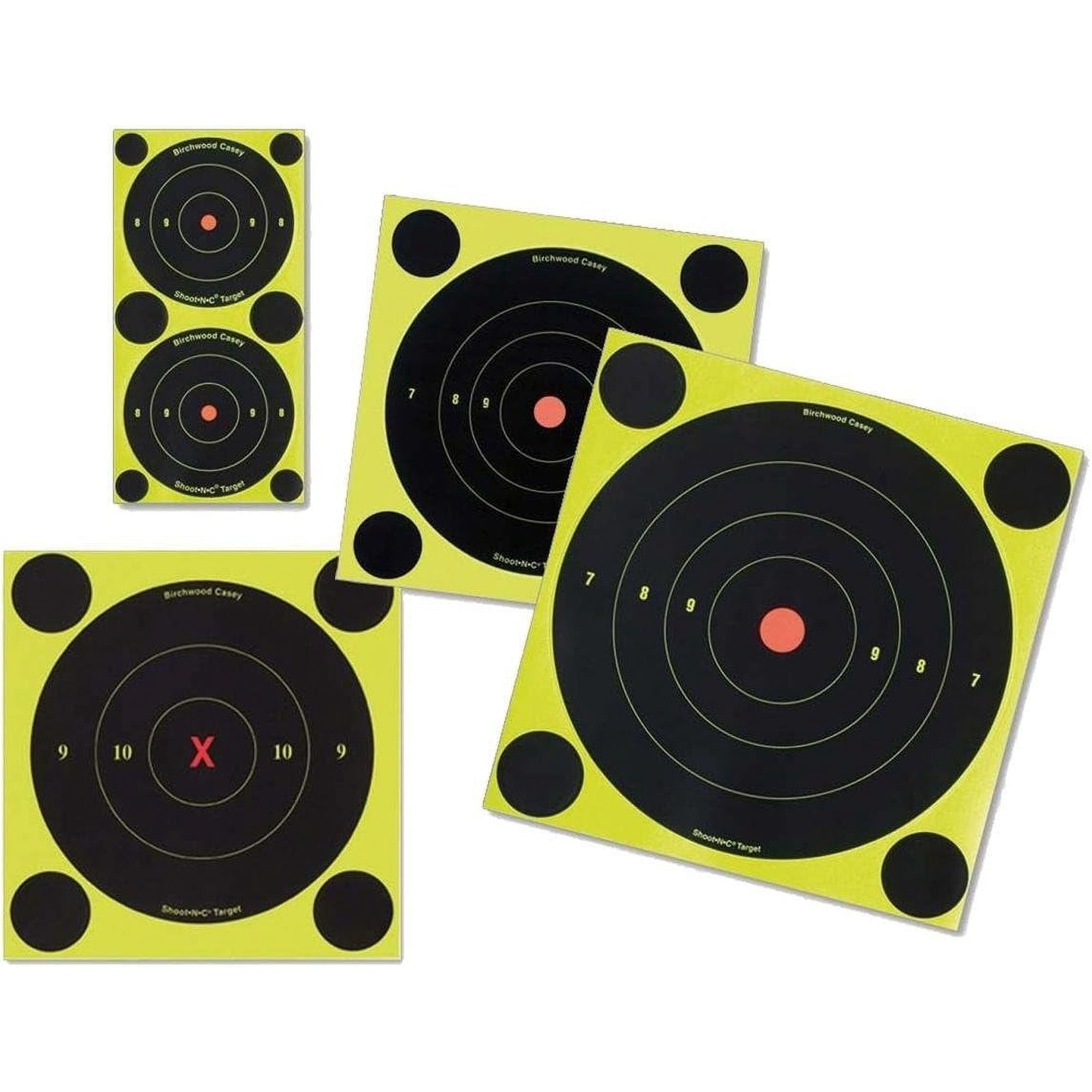 Shoot-N-C 8 Bullseye Target 5/Pk