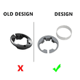 thumbnail image 3 of Bike Headset Expander for SL7 Bike Upgrade with Washer Kit Internal Cable Headset Expander Compression Ring Parts,1 * Bike Headset Expander kit,Black&Red&Silver, 3 of 8