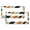 Pattern-323, variant on 2 Pcs Set Light Pink And Amber Flowers License Plate Frames Wild Flowers Botanical Graceful License Plate Cover Front Plates Frames Car Tag Frame Quality Aluminum Metal 2 Holes Fits All Car