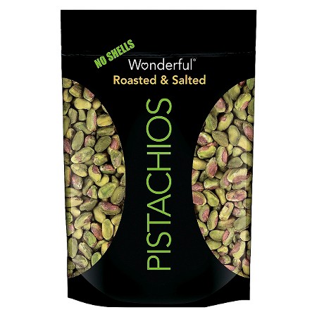Wonderful Shelled Pistachios Roasted And Salted 12 oz