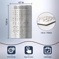 thumbnail image 3 of Big Savings! Braille Alphabet Board Metal Braille Raised Dots Braille Alphabet Numbers Punctuation Chart Portable Tools For Visually Impaired Children Room Game Teaching Sales Today Clearance!, 3 of 3