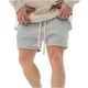 thumbnail image 1 of Cordón Atlético de Color Sólido para Hombre con Bolsillos, Pantalones Cortos Deportivos Casuales Elásticos para Hombres, 1 of 5