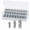 30-Piece, variant on Button Rivet Locking Nuts Set, M4 M5 M6 Petal Rivet Nuts ...