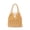 Yellow, variant on NCY Beaded Bag Bead Mesh Hobo Tote Purse for Woman Natural Texture Rustic Style Summer Shoulder Handbag
