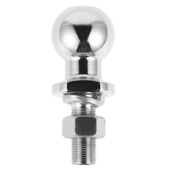 RENACLIPY Durable Silver Metal Trailer Ball Hitch for Reliable Towing Renaclipy