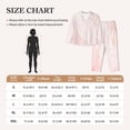 thumbnail image 6 of Disketp Pajamas Set Long Sleeve Sleepwear Womens Button Down Nightwear Pj Sets-Pink Marble, 6 of 9