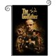 thumbnail image 1 of El Padrino-bandera de jardín temática. Regalo perfecto para fans, amigos y familiares, ideal para actividades al aire libre y decoración de fiestas.28CM*45CM, 1 of 5