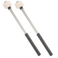 thumbnail image 1 of 2 Pcs Maillets en Feutre, Manches en Acier Inoxydable, Percussion, Accessoires pour Instruments, 1 of 9
