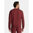 thumbnail image 3 of Athletic Works Men's and Big & Tall Men's Fleece Crewneck Sweatshirt, Sizes XS-5XLT, 3 of 6