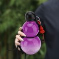 thumbnail image 1 of Bouteille de Sport Gourde 800ml, Matériau PC Grande Capacité Design Créatif Style Rétro Chinois avec Sangle pour Gym Camping Vert, 1 of 7