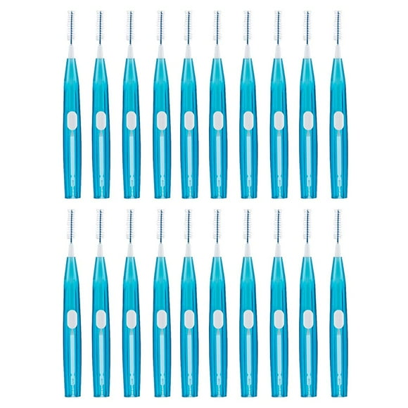 Paquete de 20 cepillos interdentales suaves Zulema Cepillo Interdental Portátil 5 cm
