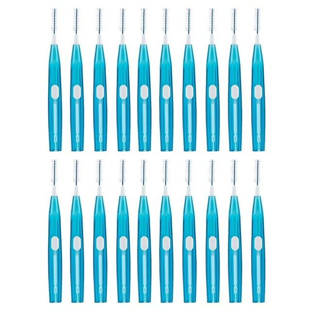 Paquete de 20 cepillos interdentales suaves Zulema Cepillo Interdental Portátil 5 cm