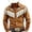 Brown, variant on Men's Vintage Western Cowboy Shirts Jacket Fringes Long Sleeve Button Down Brown Shirts Slim Fit Fringe 70s Hippie Top