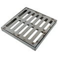 thumbnail image 2 of Bgsha Drainage System Square Drain Cover Load-Bearing Capacity Precision Welding Rust-Proof Garden Use Outdoor Settings, 2 of 9