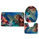 thumbnail image 4 of Asiento de inodoro subacuático Juego de baño de 3 piezas Cubierta de asiento de inodoro Cubierta de asiento de inodoro Asiento de inodoro antideslizan Estilo 11 Baoblaze Cubiertas para inodoros animales, 4 of 4