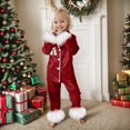 thumbnail image 2 of WEAIXIMIUNG Children Fashion Cute Print Casual Comfort Pajamas Set Long Sleeve Shirt Trousers Two Sets 14 Years, 2 of 6