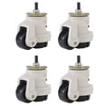thumbnail image 3 of 4pcs Heavy Duty Level Adjustment Caster Threaded Stem Industrial Roller Wheel, 3 of 11