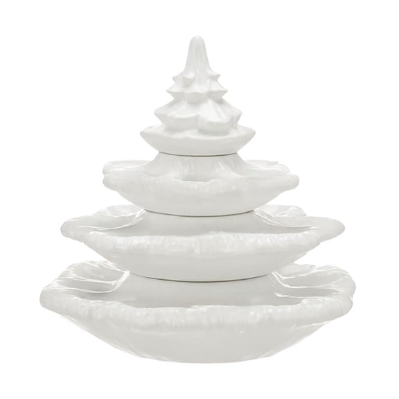 Ruanlalo Christmas Tree Deviled Egg Tray, Resin Appetizer Platter for 24 Eggs Festive Holiday Party Serving Dish And Decor
