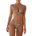 thumbnail image 1 of Conjunto de ropa de playa con estampado de leopardo sexy para mujer Fridja nalpqowj59482, 1 of 9