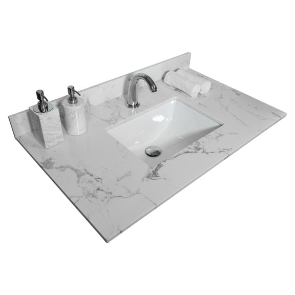 Easy - to - Install Feature - Quickly Remodel Your Bathroom with This Vanity Top