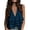 *Navy, variant on VBVC Women's Deep V-Neck Tiered Ruffle Tank Top , Ladies' Sleeveless Flowy Casual Blouse , Summer Loose Fit Peplum Top For Women,Army Green,S-2XL