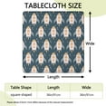 thumbnail image 2 of Galaxy Astronaut Planet Themed Tablecloth Soft Durable Square Cover for Dining, 2 of 3