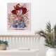 thumbnail image 5 of Cuadros Decorativos 5D Kit Rhinestone Imagen DIY Divination Girl Full Round Drill Diamond Painting Tmvgtek embutido en tela, 5 of 9