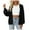 Black, variant on vigerkar Women's Chunky Cardigan Sweaters Fall Open Front Long Sleeve Ribbed Knit Short Cardigans Outerwear Coats (Dark Blue, XL)