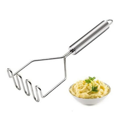 

Kitchen Decor and Supplies Potato Mashers Stainless Steel Easy To Clean Masher for Mashed Potatoes Sweet Potatoes Vegetables Baby Food and Dishwasher