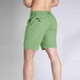 thumbnail image 7 of Hurxie Mens Stretch Golf Shorts with Pockets 7 Inch Inseam Lightweight Dress for Hiking Work Casual Green,3XL, 7 of 7