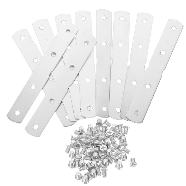 SHOWERORO 10Ud Abrazaderas De De Acero Inoxidable Para Muebles Con Conector Estable Y Montaje Fácil