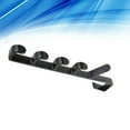 thumbnail image 2 of Homoyoyo Door Organizer Hanger Multifunctional Black ABS Resin 1Pcs, 2 of 4