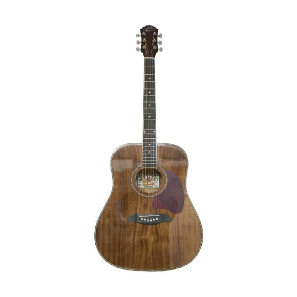 Guitarra Acústica Dreadnought Oscar Schmidt Og2 Koa