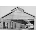 thumbnail image 3 of Collard, Auguste Hippolyte 18x13 Black Modern Framed Museum Art Print Titled - France, 1860-1863 - Nevers Station, 3 of 5