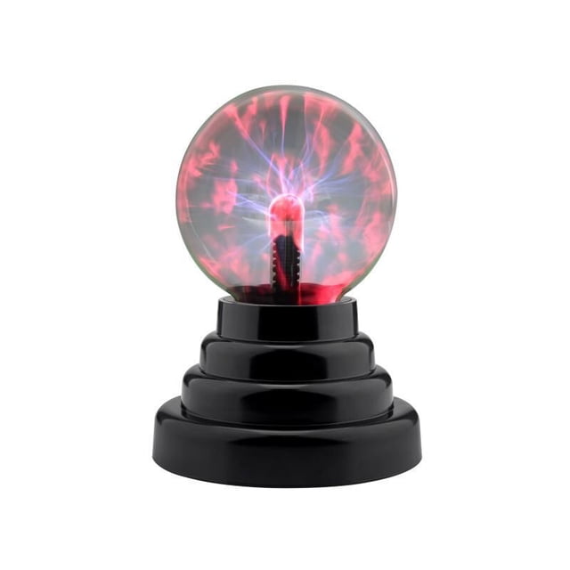 Bola de plasma, lámpara de plasma de 3 pulgadas, globo de plasma sensible al tacto, nebulosa alimentada por USB o batería, juguete novedoso para niños, fiestas, accesorios, dormitorio, hogar, decorac JAMW Sencillez