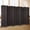 Brown, variant on 4 Panel Room Divider Folding Privacy Screen 5.57 FT Tall Partition Room Separator Freestanding Wall Divider, Black