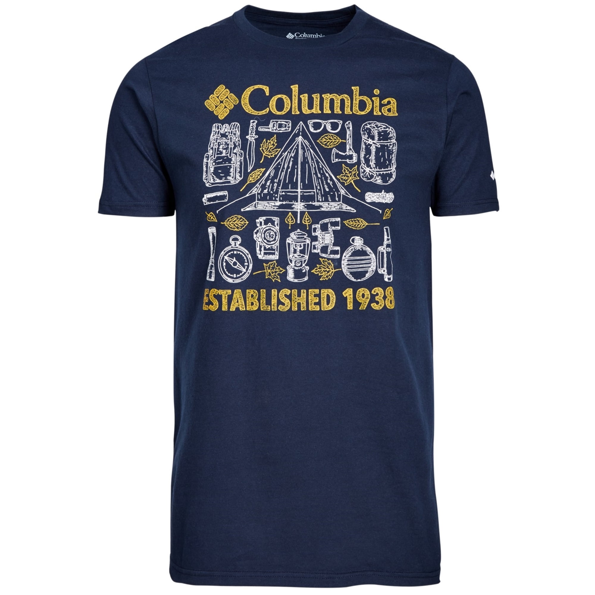 Columbia - Columbia Mens Logo Graphic T-Shirt - Walmart.com - Walmart.com