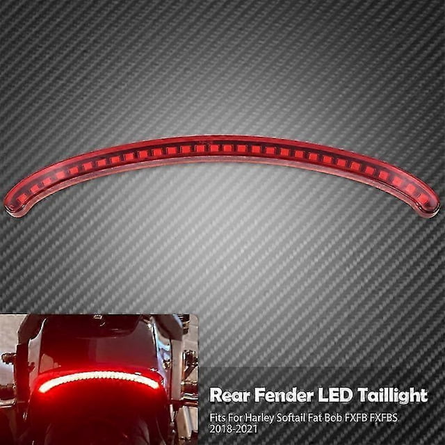 Harley Softtail Fat Bob FXFB 107 FXFBS 114 LED taillight turn signal brake running light 2018-2023