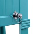 thumbnail image 2 of Permasteel Antique-Style Rolling Patio Cooler – 80 Qt / 110 Can Capacity – Powder-Coated Steel – Teal, 2 of 8