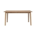 thumbnail image 3 of Linon Miles Midcentury Dining Table in Natural Brown Stained Wood, 3 of 7