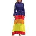 thumbnail image 1 of Vestido largo multirayas Houston Champ Vestidos de verano para mujer Vestido de noche elegante para mujer Conjuntos para mujer, 1 of 4