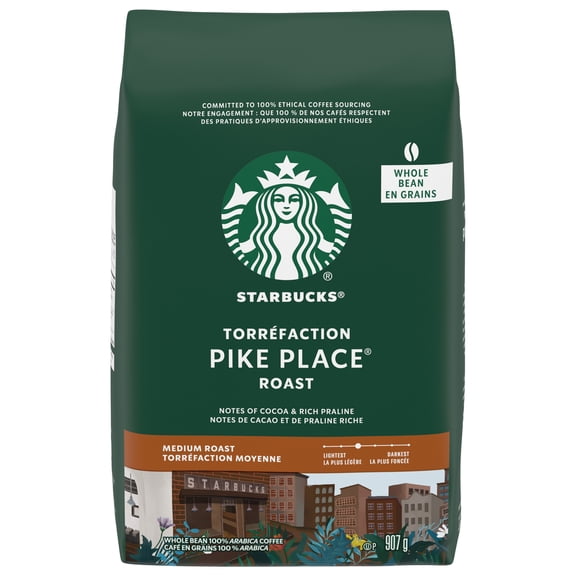 STARBUCKS Café en grains torréfaction Pike Place