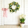 thumbnail image 5 of JoyMoreHome Easter Wreath, Colorful Artificial Easter Egg Hanging Wreath Ornament, Spring Wreath for Holiday Party, Fireplace, Wall, Farmhouse, 5 of 6